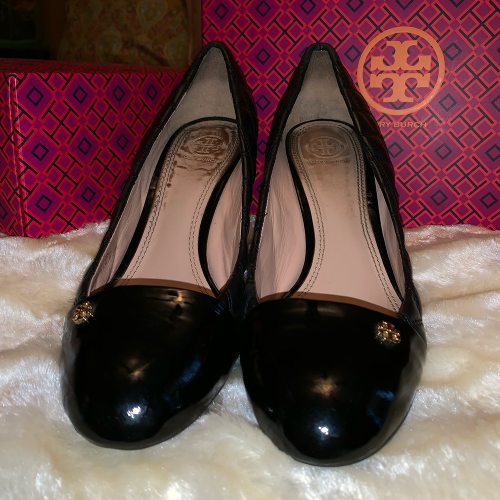 Tory Burch Claremont Quilted Wedges